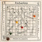 Snakes and ladders Cotton Fabric Board Game