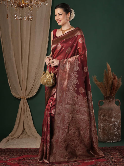 Vasthrlay Kanjivaram Woven Blouse Ethnic Wear