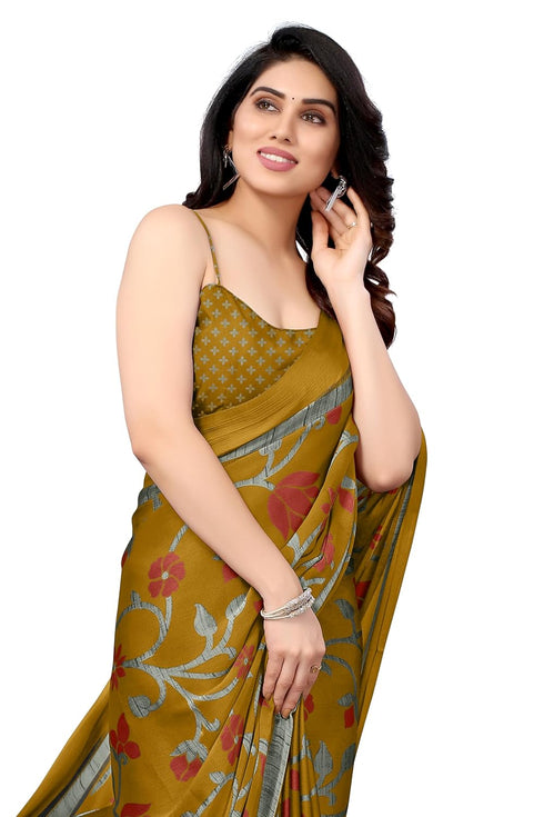 Vasthrlay Fashion Chiffon Printed Ethnic Wear