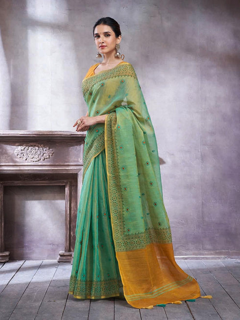 Vasthrlay Printed Unstitched Hs Ethnic Wear