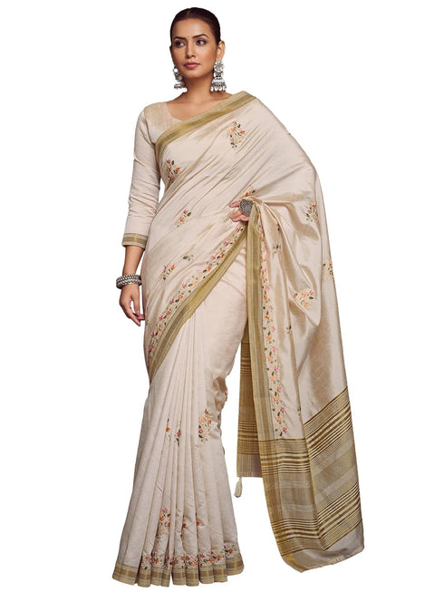 Vasthrlay Embroidered Unstitched Hs Ethnic Wear