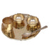 Brass Bhog Prasad Thali Set