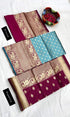 Vasthrlay Unstitched Material Traditional Lehegnga