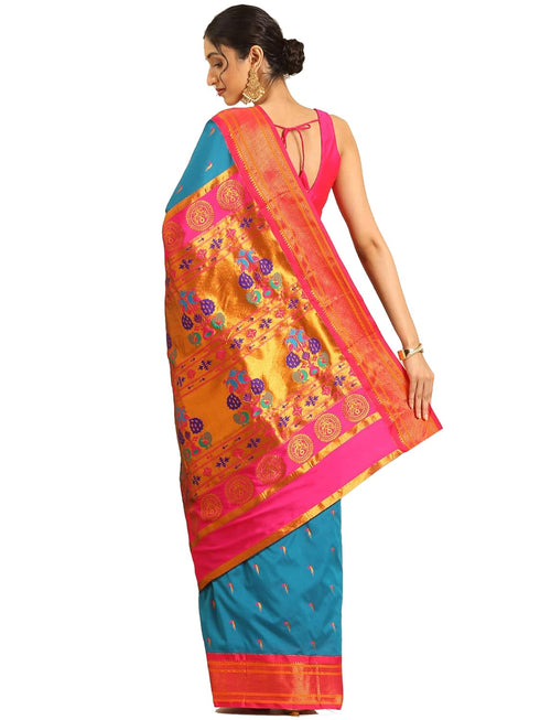 Vasthrlay Paithani Bottle Saree