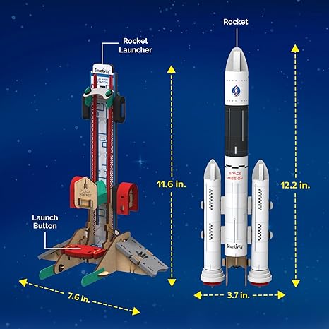 Smartivity Rocket Launcher Kit for Kids 6-12 Years