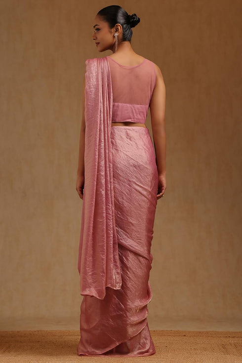 Vasthrlay Mustard Organza Solid