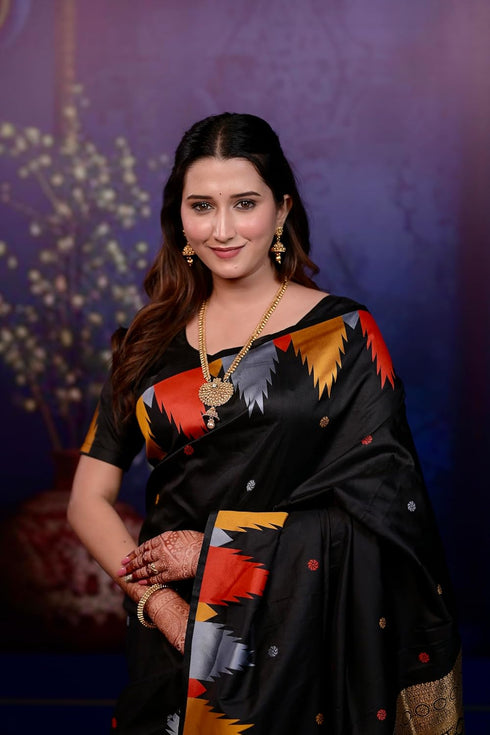 Vasthrlay Kanjivaram Unstitched Blouse Ethnic Wear