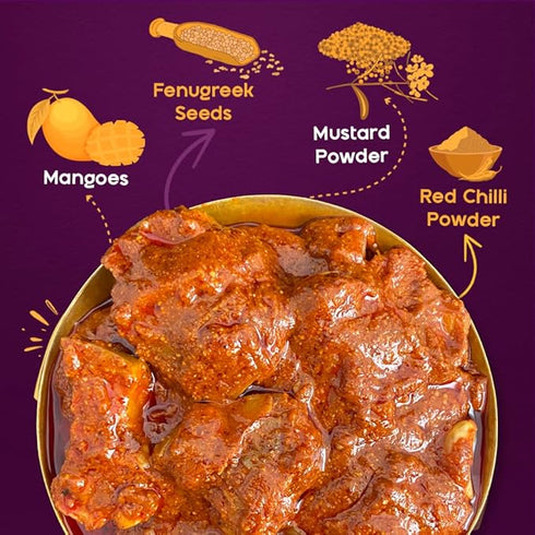 Postcard Andhra Avakaya Pickle