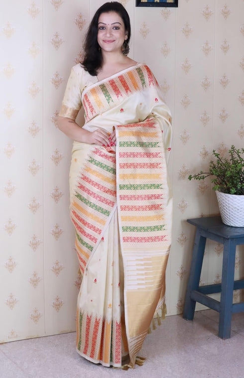 Vasthrlay Kanjivaram Handloom Kashmiri Ethnic Wear