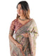 Vasthrlay Blue Beige Traditional Grey Green Saree