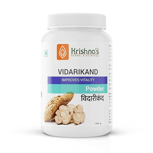 Krishna'S Herbal & Ayurveda Vidari Kand Powder