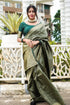 Vasthrlay Green Banarasi Saree