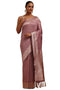 Vasthrlay Beige Tussar Floral
