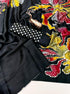 Vasthrlay Ajrakh Saree Crepe