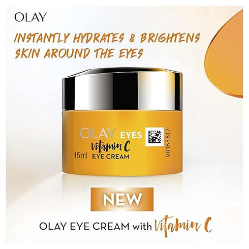 Olay Vitamin Eye Cream – Hydrate & Brighten - 15ml