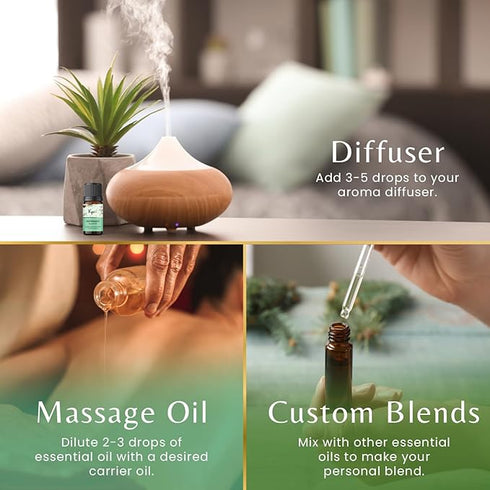 Ryaal Peppermint Essential Oil - 100% Pure & Natural