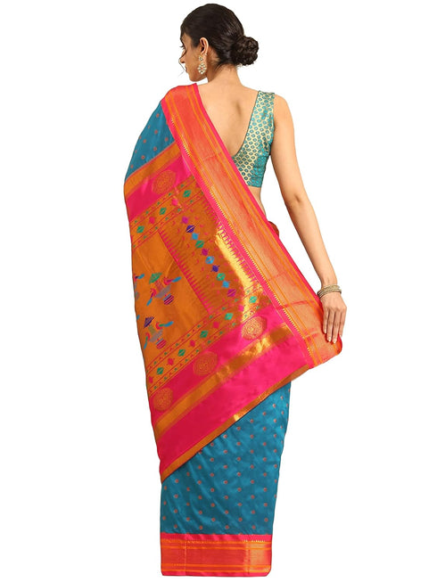 Vasthrlay Paithani Bottle Saree