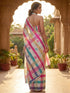 Vasthrlay Chanderi Printed Beige Saree
