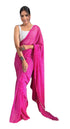 Vasthrlay Georgette Unstitched Bandhani Rani Free Ethnic Wear
