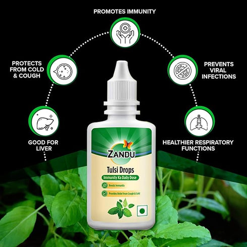 Zandu Tulsi Drops 32ml