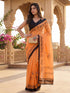 Vasthrlay Printed Lemon Yellow1 Yellow Saree