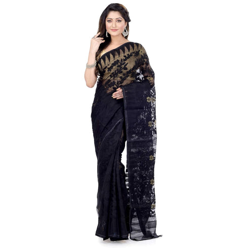 Vasthrlay Bengal Cotton Jamdani Without