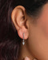 CLARA 925 Sterling Silver Hoop Bali Earrings Gaia