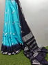 Vasthrlay Grey Bhagalpuri Unstitched Saree