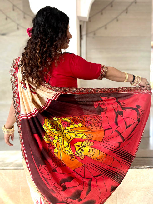 Vasthrlay Printed Unstitched Smc Ethnic Wear