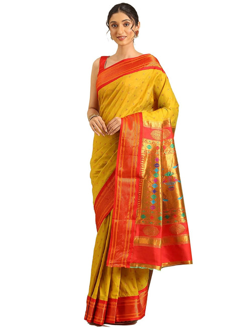Vasthrlay Paithani Bottle Saree