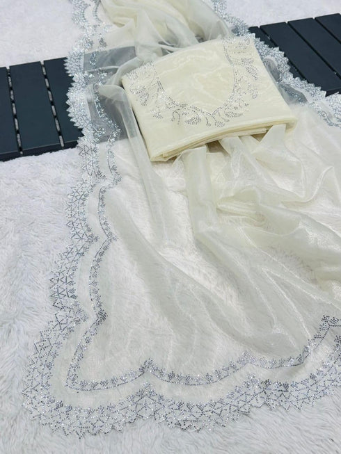 Vasthrlay Embroidery Saree
