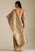 Vasthrlay Beige Tussar Floral