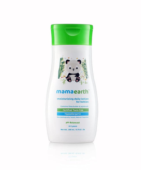 Mamaearth Daily Moisturizing Lotion & Milky Soft Natural Baby Face Cream