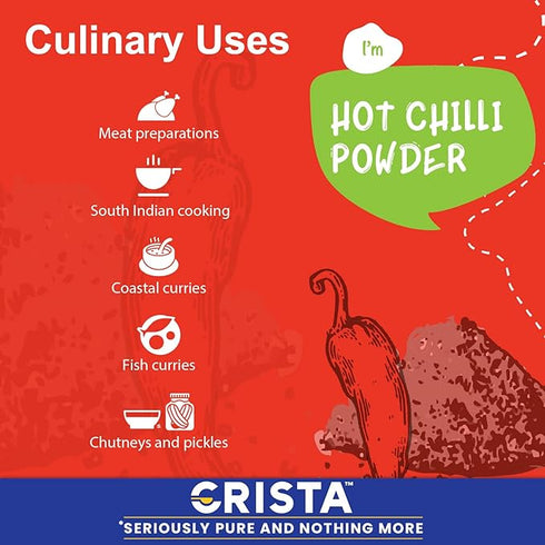 CRISTA Hot Chilli Powder