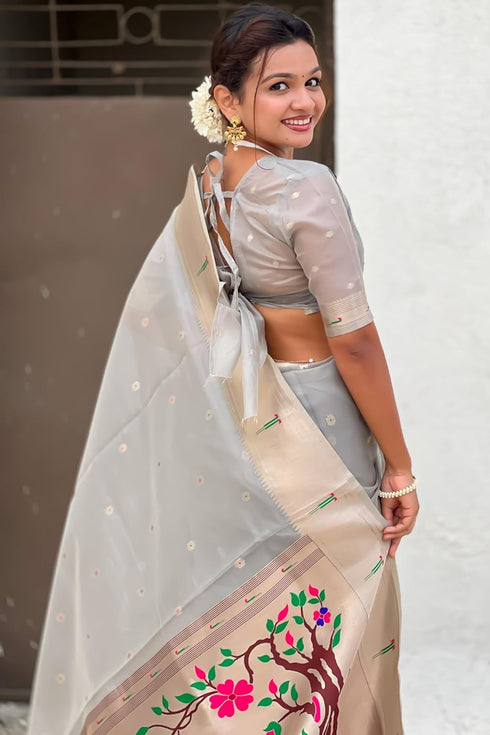Vasthrlay Organza Kanjivaram Handloom Ethnic Wear
