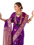 Vasthrlay Women's Kasamiri Designer Unstitched Saree