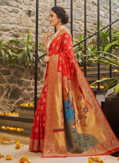 Vasthrlay Banarasi Kanjivaram Az Ys Og Yukti Yellow Ethnic Wear