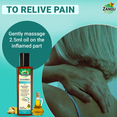 Zandu Seniorz Pain Relief Oil