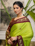 Vasthrlay Special Weaving Unstitched Light Green Saree