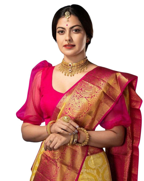 Vasthrlay Jacquard Traditional Saree
