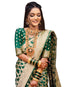 Vsathrlay Saree Kanjivaram Silk Pari Maroon