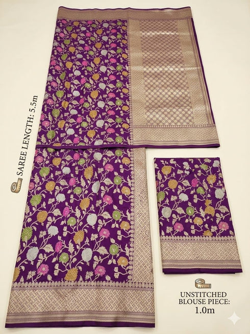 Vasthrlay Meenakari Banarasi Multicolour