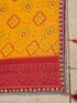 Vasthrlay Georgette Embroidery Unstitched Red Saree