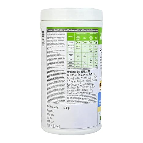 Herbalife Formula 1 Nutrition Shake Mix Kulfi Flavor