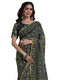 Vasthrlay Georgette Printed Blue Saree