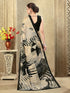 Vasthrlay Printed Off White1 White Saree
