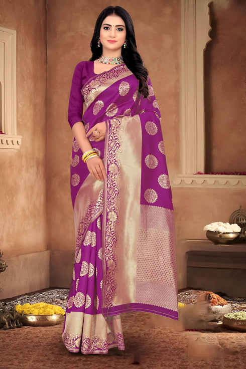 Vasthrlay Banarasi Traditional Saree