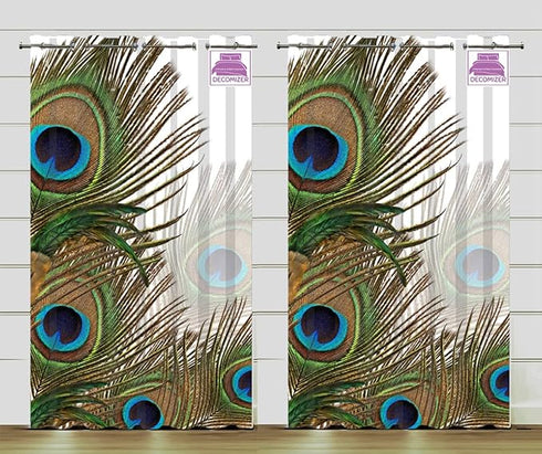 Polyester 3D God Digital Printed Home Furnishing Polyresin Floral Curtains