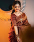 Vasthrlay Maroon Kanjivaram Saree
