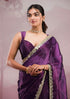 Vasthrlay Green Embroidery Saree